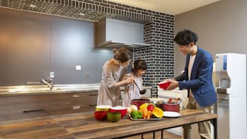 ثلاجة، ميكروويف متوفر في المنطقة المشتركة، ماكينة لصنع القهوة/الشاي