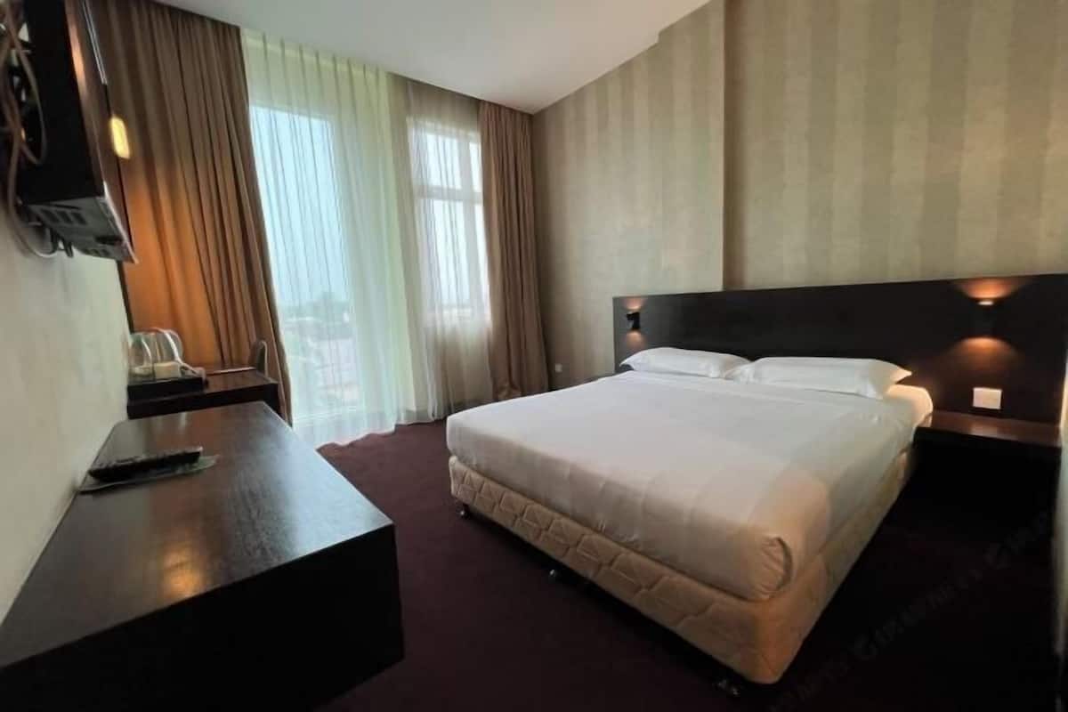 Minibar, desk, iron/ironing board, free WiFi