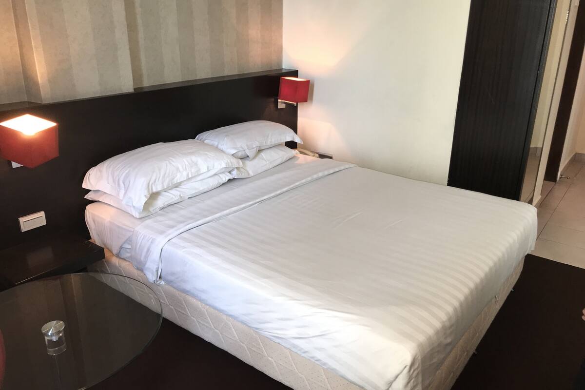 Minibar, desk, iron/ironing board (on request), free WiFi