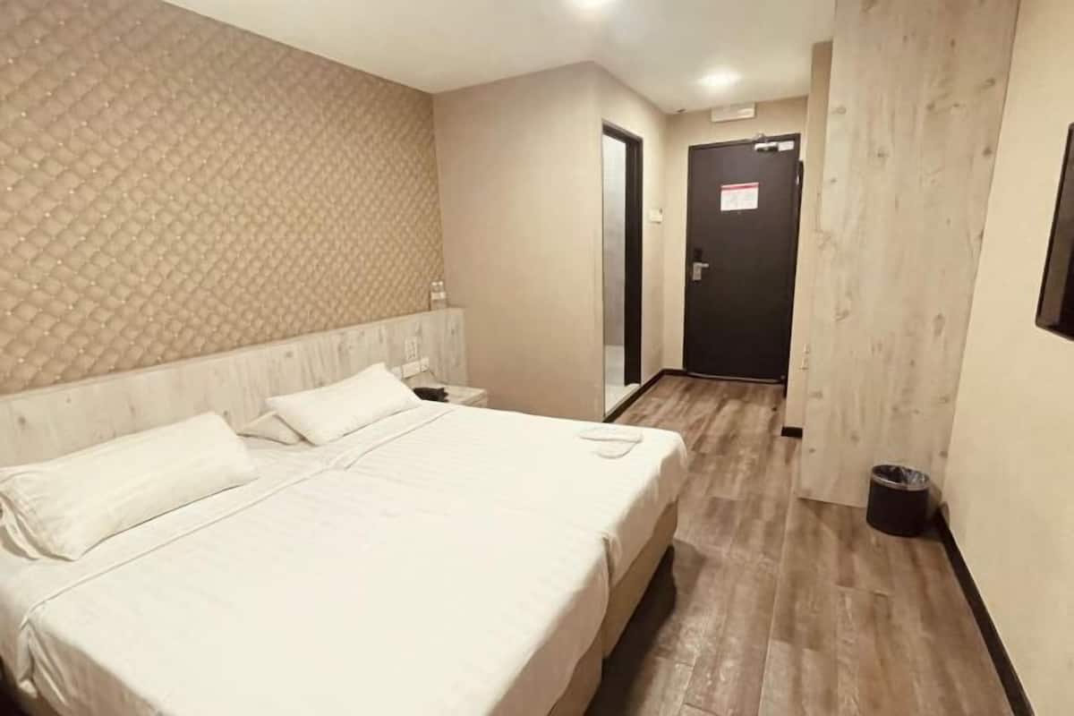 Desk, blackout curtains, iron/ironing board, rollaway beds