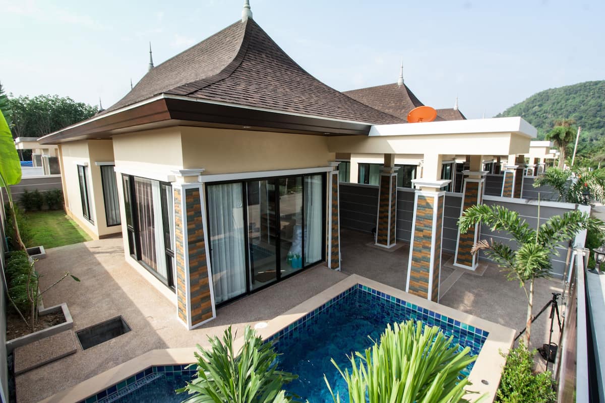Three Bedrooms Pool Villas | 1 slaapkamer, een kluis op de kamer, gratis wifi
