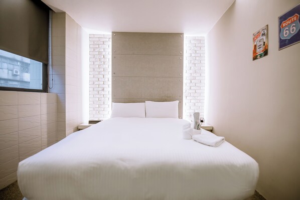 Desk, soundproofing, free WiFi, bed sheets - Guide Hotel Taipei Dadaocheng (Taipei)