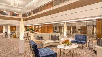 Sala de estar en el lobby