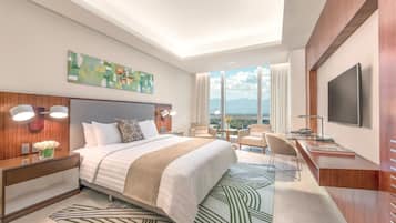 Deluxe-Zimmer | Hochwertige Bettwaren, Zimmersafe, Schreibtisch