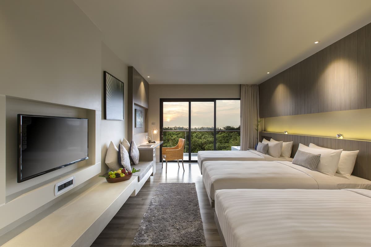 Deluxe Triple Room, Ocean View