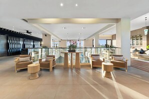 Sala de estar en el lobby