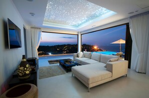 Living room - Villa Tasanee (Koh Samui)