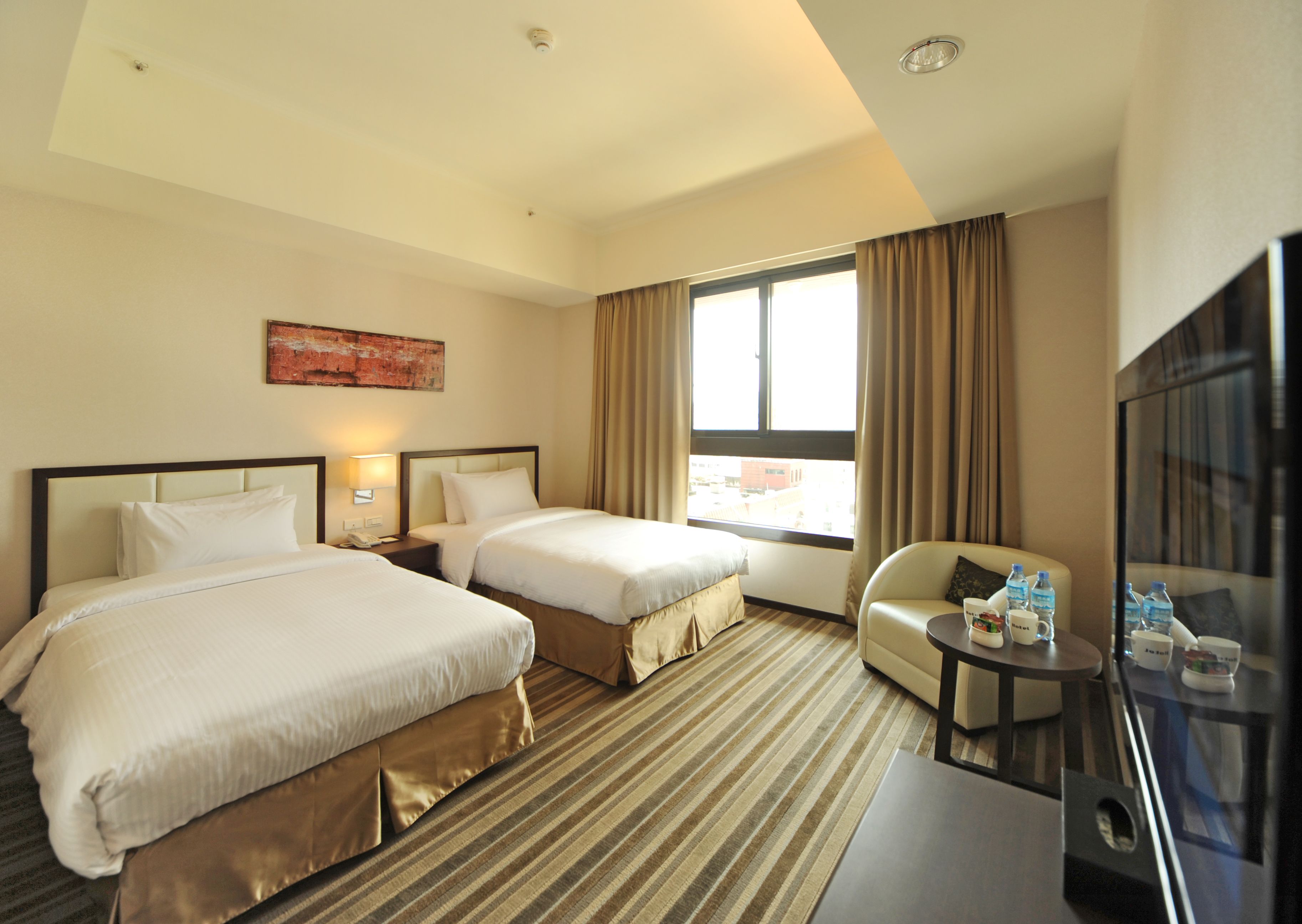 standard twin room | minibar, blackout curtains, free wifi