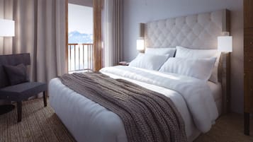 1 slaapkamer, geluiddichte muren, gratis babybedden, gratis wifi