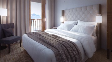 Quartos à prova de som, berços grátis, Wi-Fi de cortesia, roupa de cama