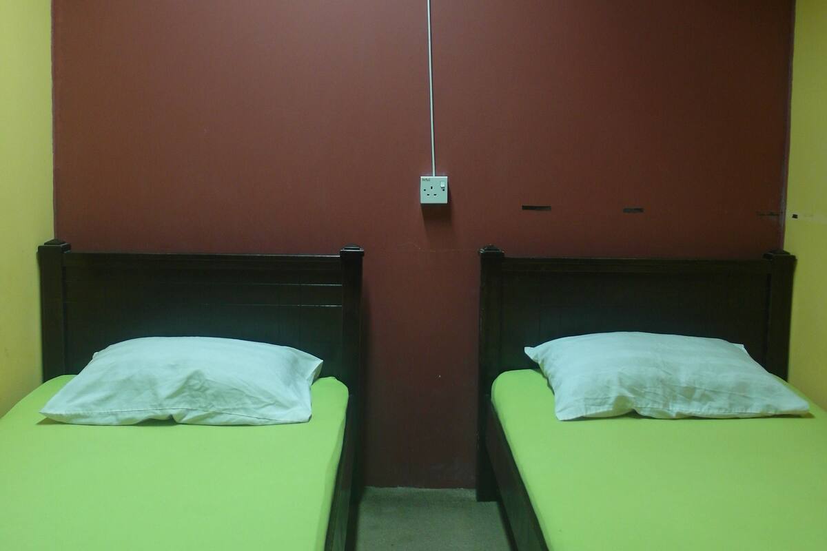 Standard Double or Twin Room, Shared Bathroom (Fan) | In-room safe, free WiFi, bed sheets