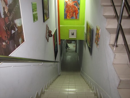 Staircase. Oasis Guest House