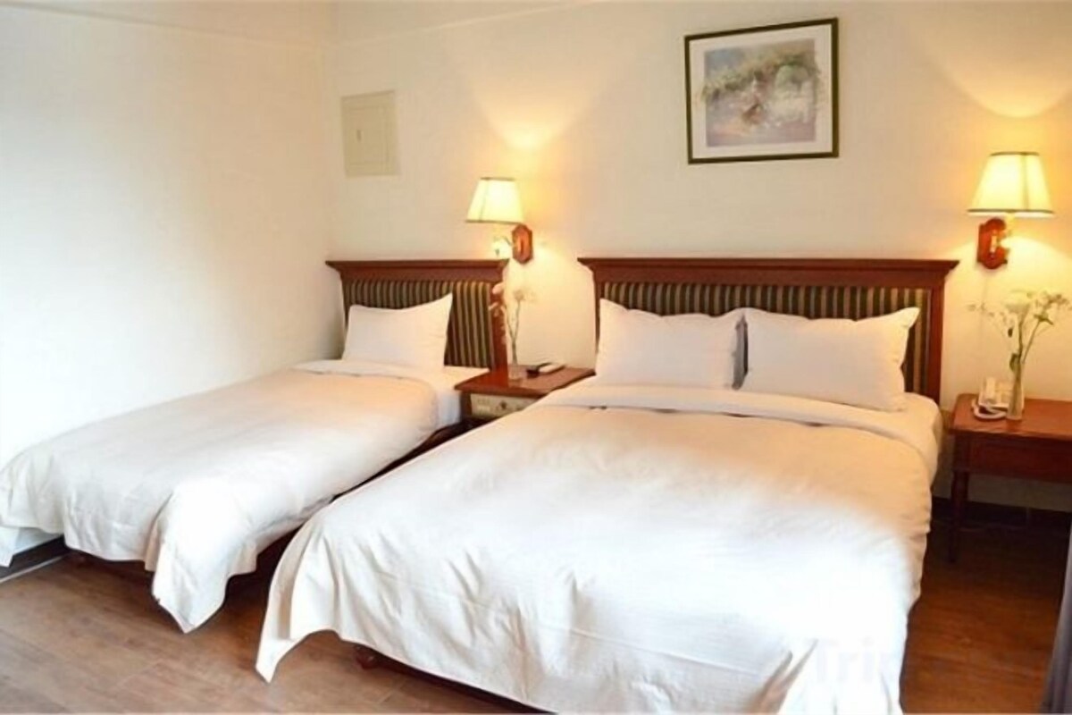 Desk, iron/ironing board (on request), cribs (free), WiFi (free)