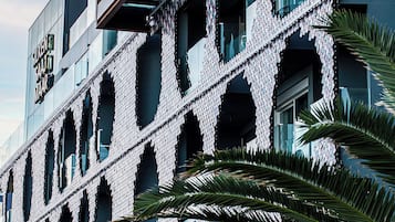 Façade de l’hébergement