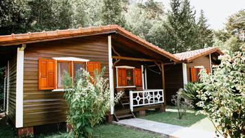 Bungalow | Minibar, escritorio, wifi gratis y ropa de cama