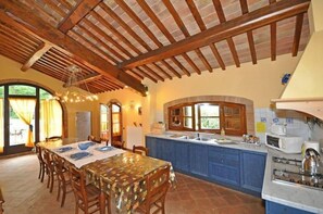 Panoramic-Villa, 4 Schlafzimmer (Villa Giulia) | Eigene Küche | Kühlschrank, Mikrowelle, Ofen, Herdplatte