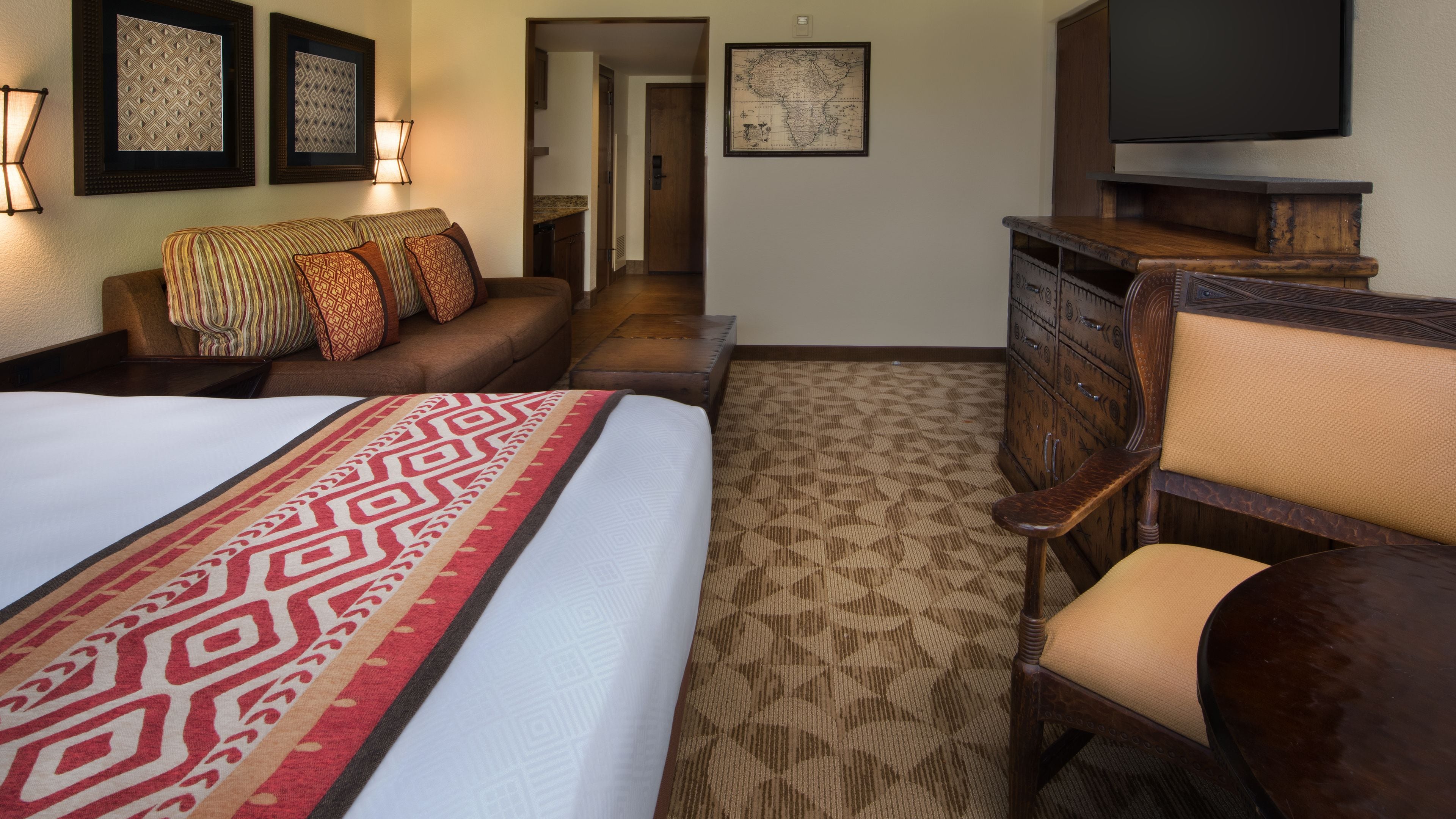 In-room safe, desk, laptop workspace, blackout curtains