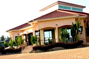 Fassade der Unterkunft