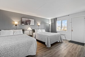 Deluxe Double Room | Desk, laptop workspace, blackout drapes, free WiFi - Pine View Inn (Virginia)