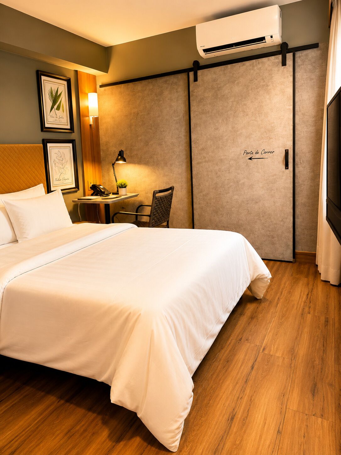 Camera Standard, 1 letto matrimoniale | Biancheria da letto ipoallergenica, materassi a doppio strato, minibar
