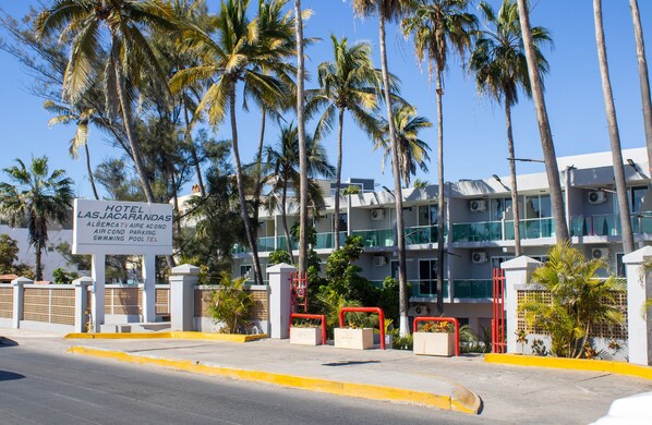 Façade de l’hébergement