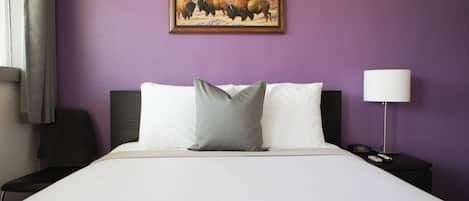 Chambre, 1 grand lit | AccĂšs au Wi-Fi (inclus), literie fournie