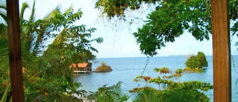 奢華雙人房, 1 張加大雙人床 (Casita Garden) | 陽台景觀