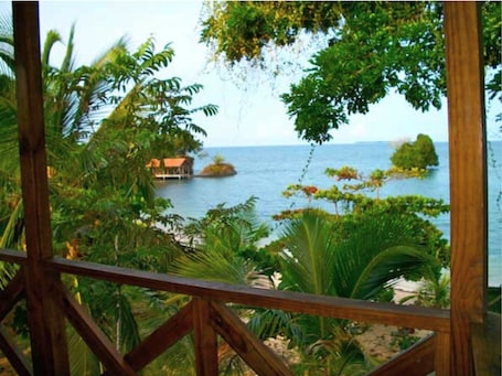 Luxury Double Room, 1 Queen Bed (Casita Garden) | Balcony view. Popa Paradise Beach Resort