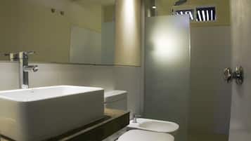 Shower, hydromassage showerhead, hair dryer, bidet