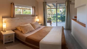 2 habitaciones, caja de seguridad en la habitación y insonorización