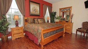 1 bedroom, individually decorated, individually furnished
