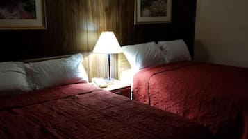 Free WiFi, bed sheets