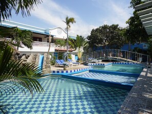 2 indoor pools, sun loungers