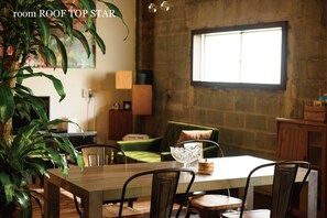 Deluxe Apartment (Rooftop Star) | Down comforters, individually decorated, individually furnished, desk - Trip Shot Hotels Koza (Okinawa)