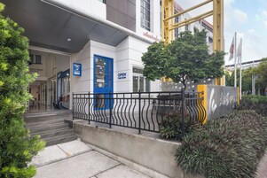 Fachada de la propiedad