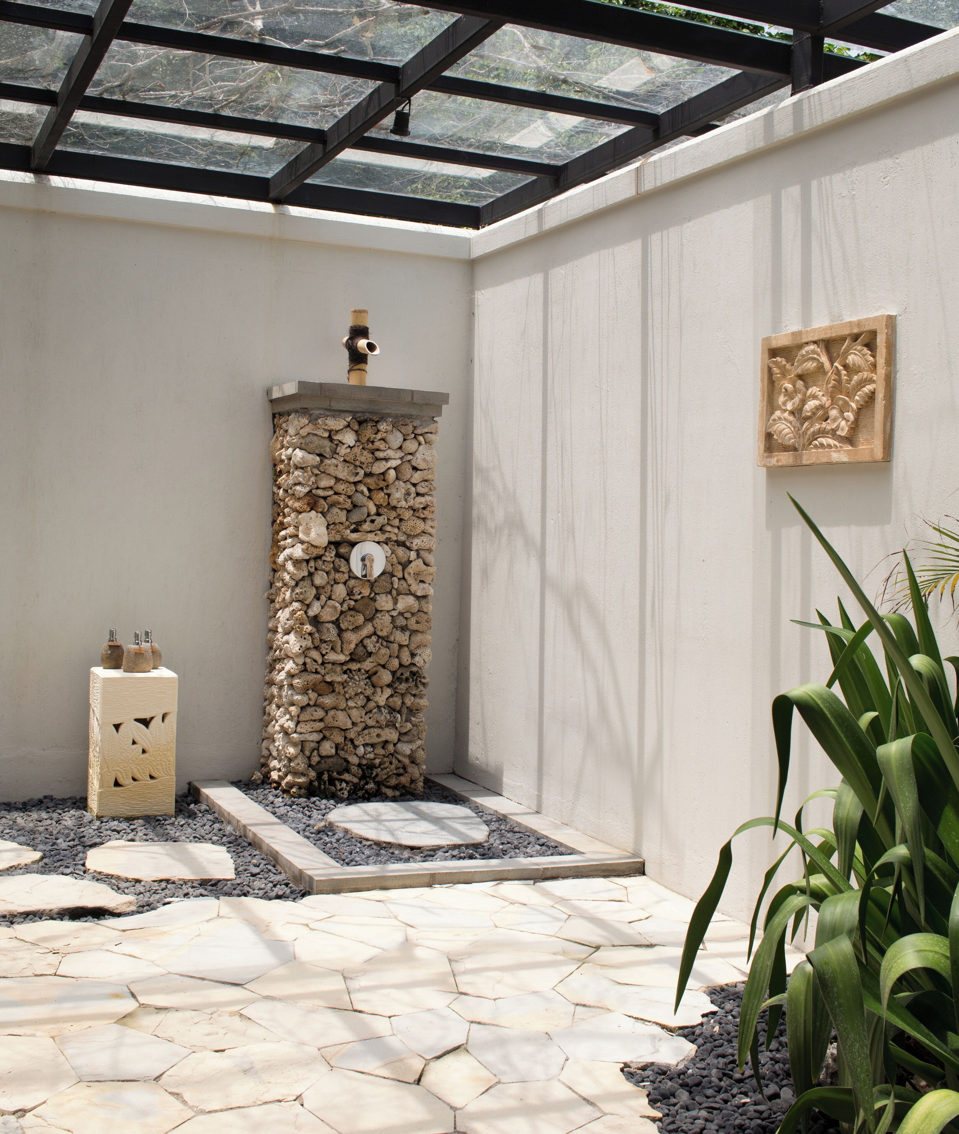 two bedroom forest villa ( free watersport and trekking) | bathroom | separate bathtub and shower, eco-friendly toiletries, hair dryer