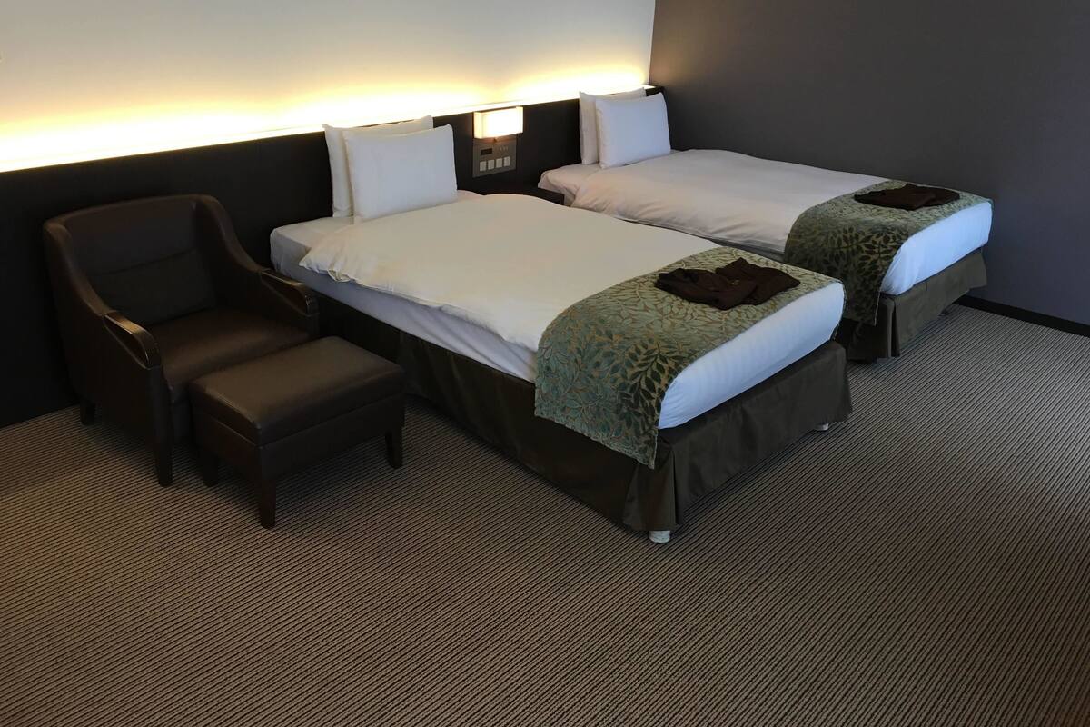 Kamar Twin Superior, Bebas Asap Rokok | Brankas, Wi-Fi gratis, dan seprai linen