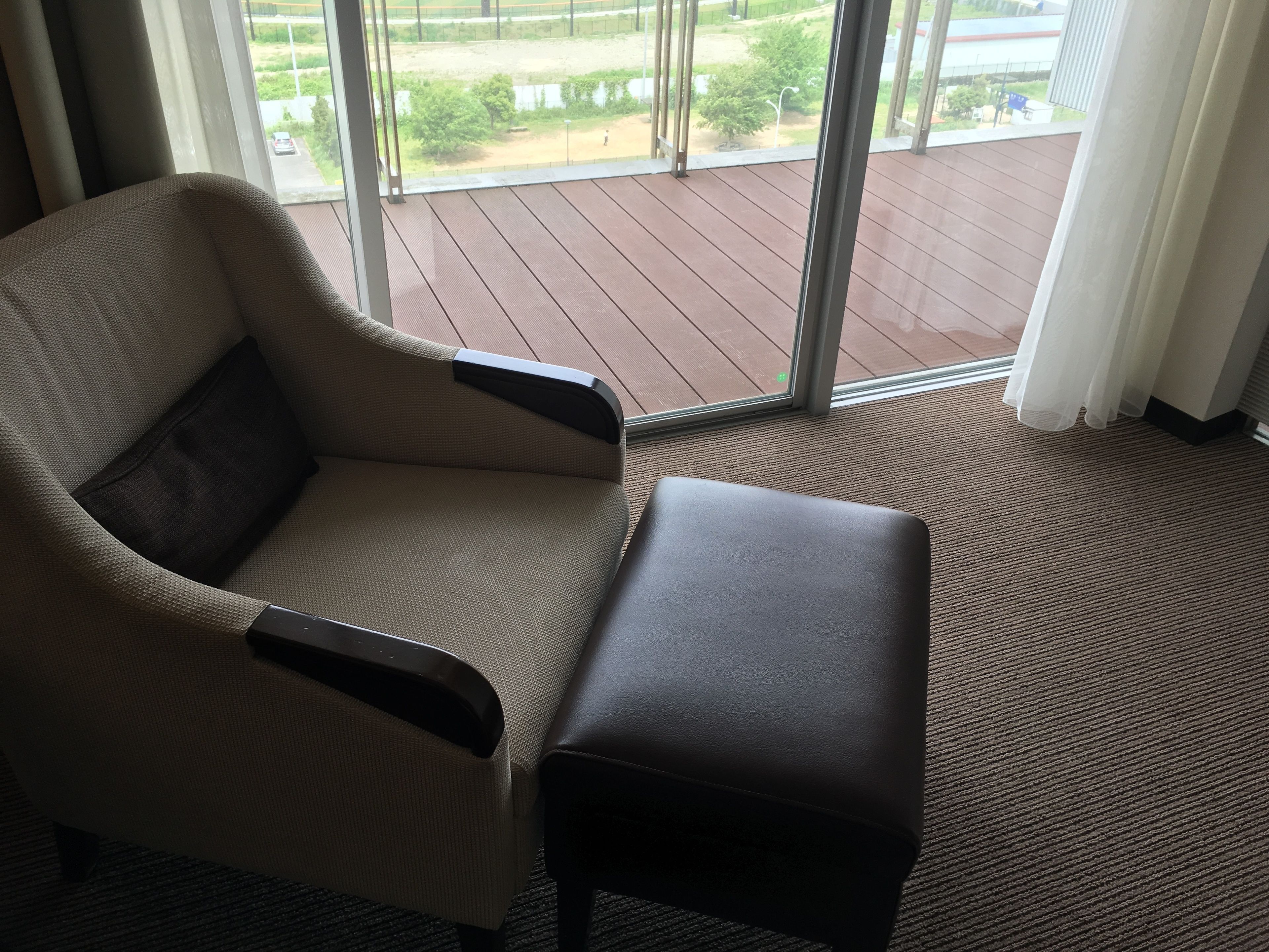 western style room with view bath, non smoking | terrace/patio