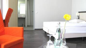 Desk, iron/ironing board, free cribs/infant beds, rollaway beds