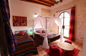 Premium bedding, bed sheets - Riad Titima (Aguerd)