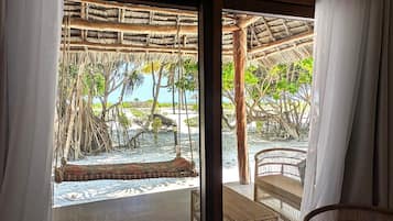 Quarto casal luxo, vista para o oceano | Vista para praia/oceano