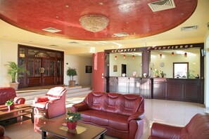 Sala de estar en el lobby