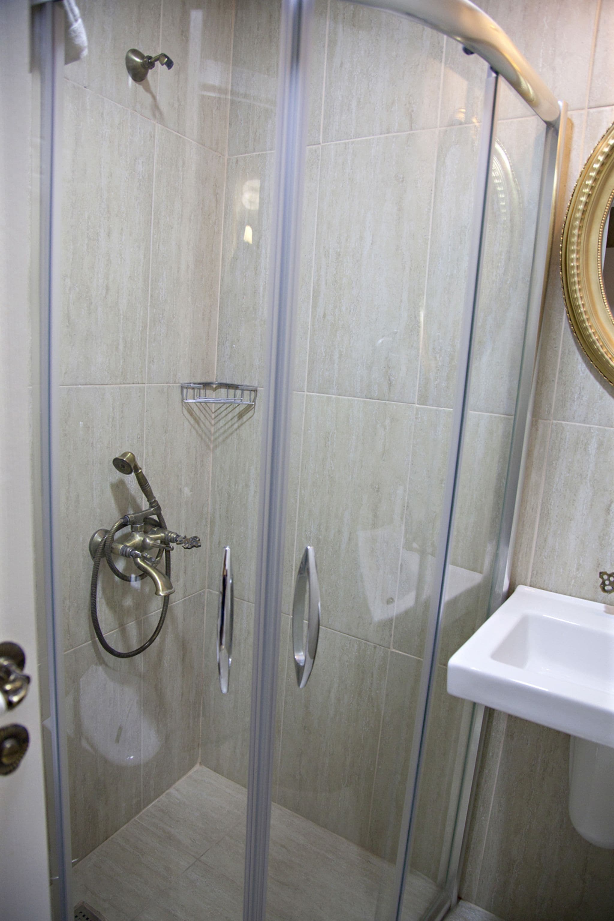 shower, free toiletries, hair dryer, bathrobes