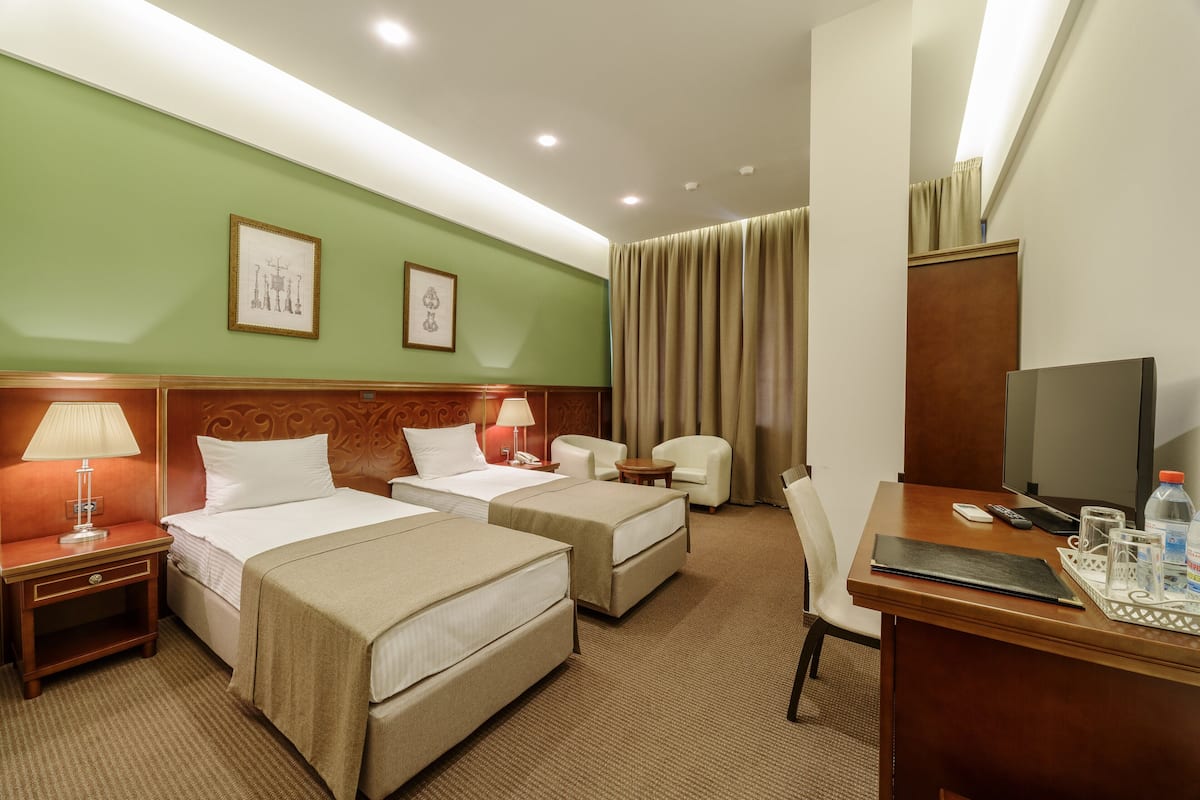 1 habitación, ropa de cama de alta calidad y minibar