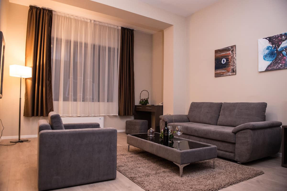 Premium Suite | Living area | Flat-screen TV