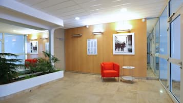 Interior entrance