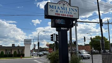 Majoituspaikan julkisivu