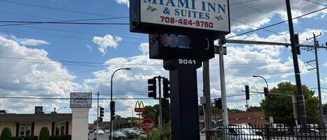 Fachada de la propiedad