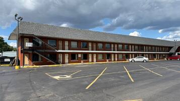 Majoituspaikan julkisivu