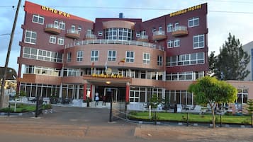 Voorkant van accommodatie